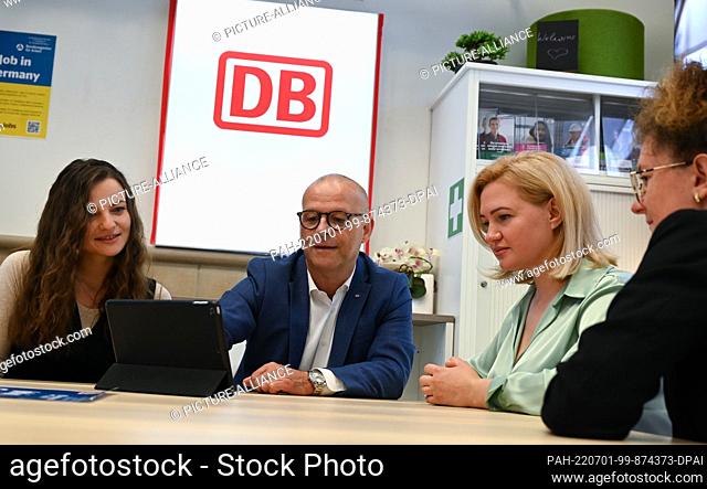 01 July 2022, Hessen, Frankfurt/Main: Martin Seiler, Member of the Board of Management of Deutsche Bahn AG responsible for Human Resources and Legal Affairs