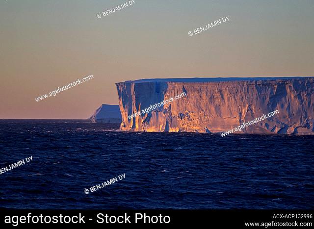Tabular iceberg, Weddell sea, Antarctica, Summer