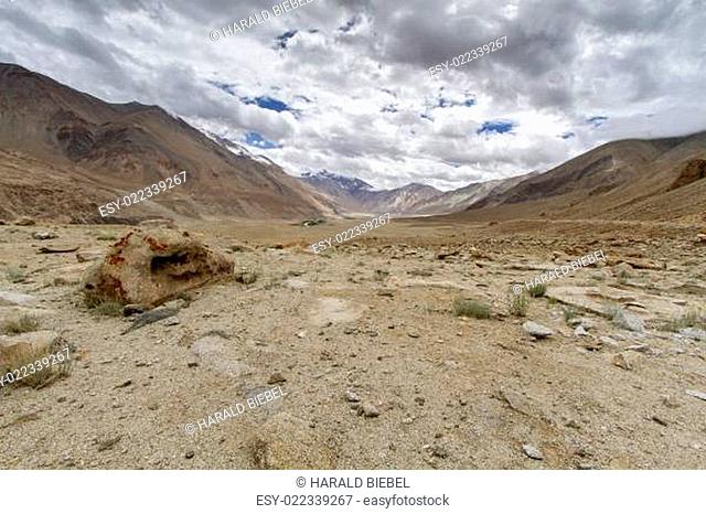 Landschaft in Ladakh, Indien