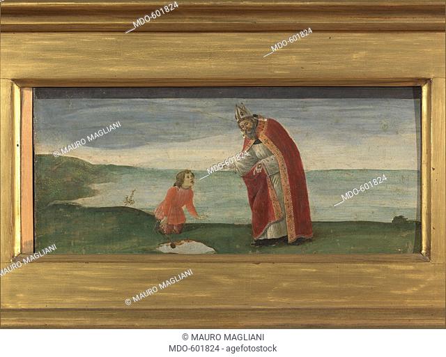 Virgin and Child with Saint Catherine of Alexandria, Augustine, Barnabas, John the Baptist, Ignatius, Archangel Michael (Altarpiece of San Barnabas)