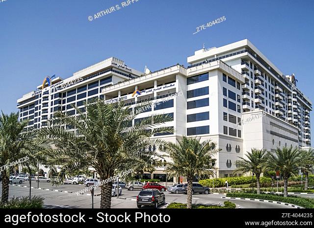 The architecture of Dubai. United Arab Emirates. Middle East