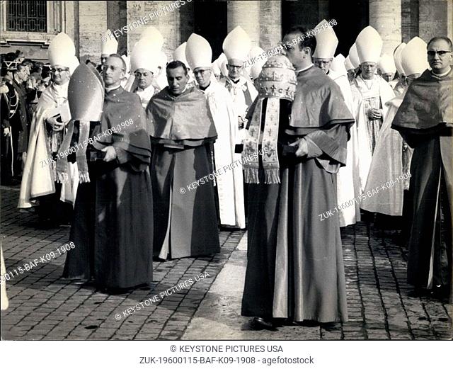 1967 - Procession of Vatican II delegates (Credit Image: © Keystone Pictures USA/ZUMAPRESS.com)
