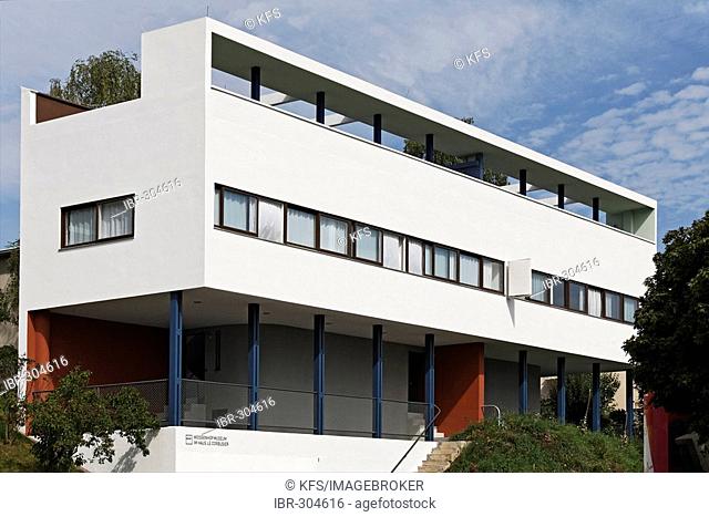 Museum Weissenhof at the Corbusier house, designed 1927, Stuttgart, Baden-Wuerttemberg, Germany