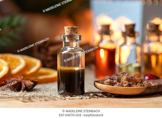 Myrrh essential oil and resin
