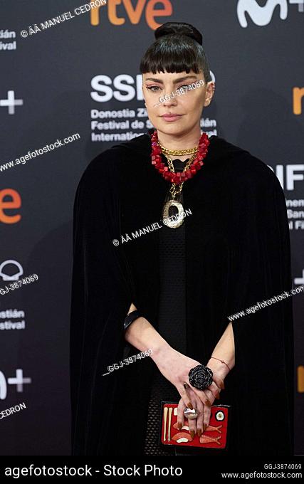 Dolores Fonzi attended 'Fever Dream (Distancia de Rescate)' Red Carpet during 69th San Sebastian International Film Festival at Kursaal Palace on September 20