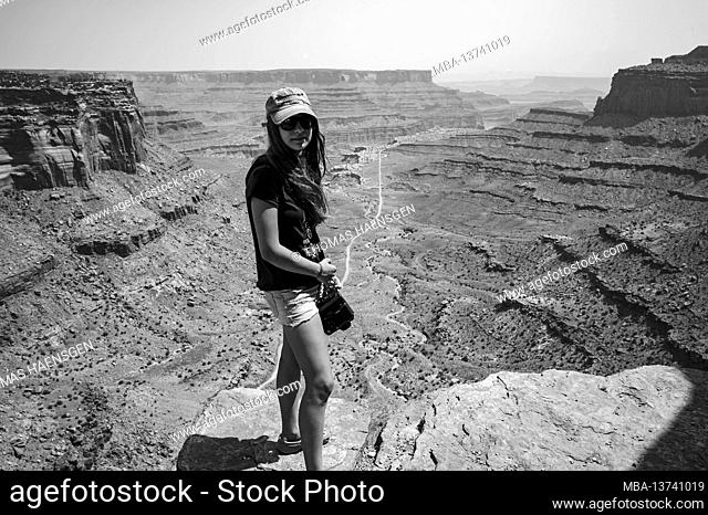 Shafer Canyon Overlook in Canyonlands National Park, Utah, USA