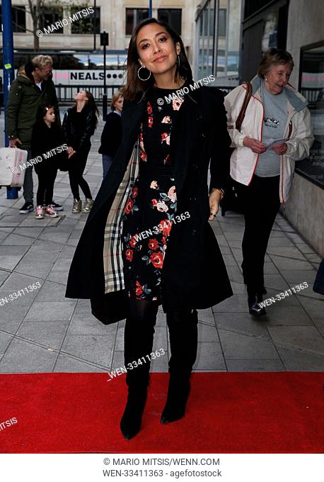 The 20th Anniversary Gala Performance of 'The Snowman' held at The Peacock Theatre - Arrivals Featuring: Myleene Klass Where: London