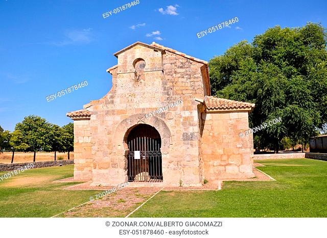 Church of San Juan Bautista Banos de Cerrato Palencia Spain Seventh century declared National Monument