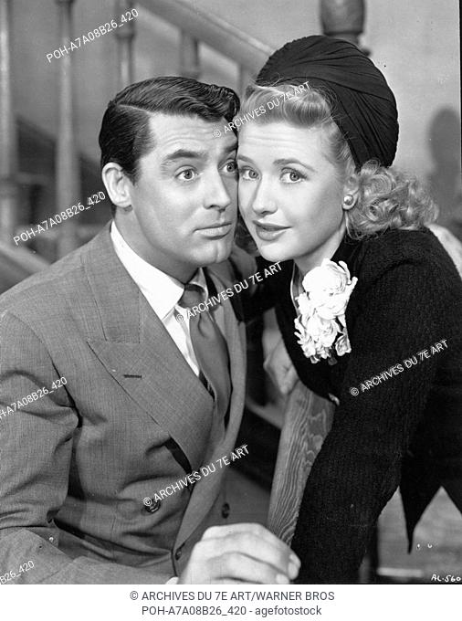 Arsenic and Old Lace  Year: 1944 USA Cary Grant , Priscilla Lane  Director: Frank Capra. It is forbidden to reproduce the photograph out of context of the...
