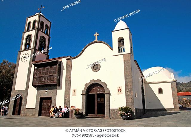 Ancient Church in SAntiago del Teide Tenerife