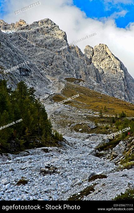 Rotwandspitzen, Sexten, Sextner Dolomiten, Südtirol, Trentino-Alto Adige, Italien / Peaks Rotwandspitzen, Sesto, Sexten Dolomites, South Tyrol