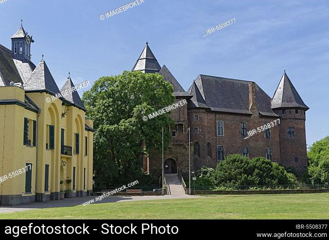 Linn Castle, Krefeld, North Rhine-Westphalia, Germany, Europe