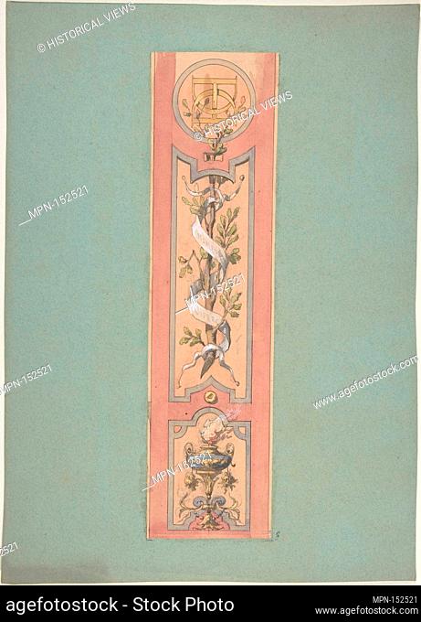 Design for Ceiling at Fontainebleau. Artist: Jules-Edmond-Charles Lachaise (French, died 1897); Artist: Eugène-Pierre Gourdet (French, born Paris