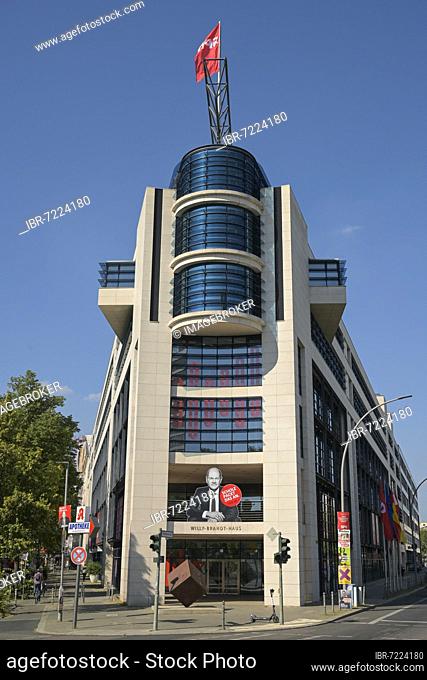 SPD Federal Headquarters, Willy Brandt House, Wilhelmstraße, Kreuzberg, Berlin, Germany, Europe