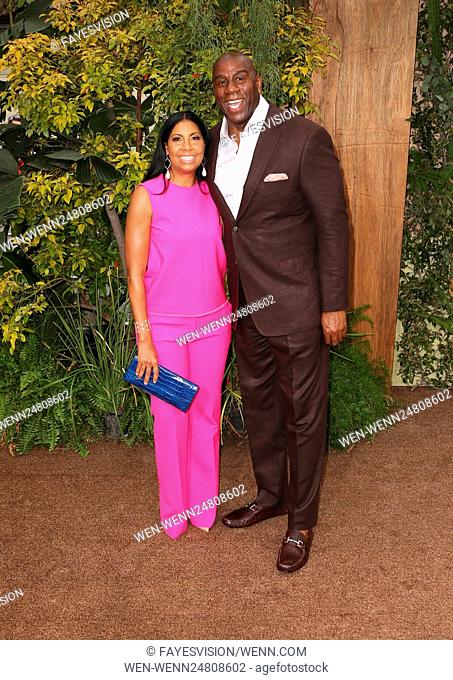 Premiere Of Warner Bros. Pictures' ""The Legend Of Tarzan"" Featuring: Cookie Johnson, Magic Johnson Where: Hollywood, California