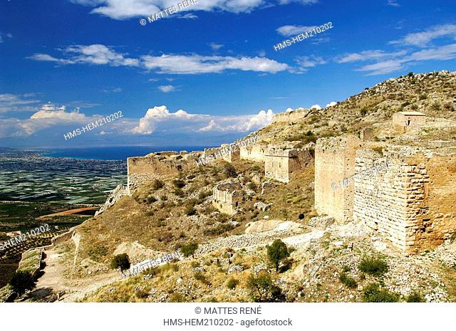 Greece, Peloponnese, Acrocorinth, fortress