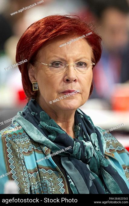 ARCHIVE PHOTO: Heidemarie WIECZOREK-ZEUL will be 80 on November 21, 2022, Heidemarie WIECZOREK-ZEUL, politician, SPD, politics, SPD federal party conference