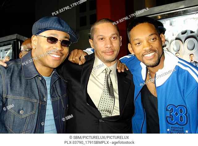 LL Cool J, Director Paul Hunter & Will Smith at the World Premiere of MGM's ""Bulletproof Monk"", held at Grauman's Chinese Theater in Hollywood, CA