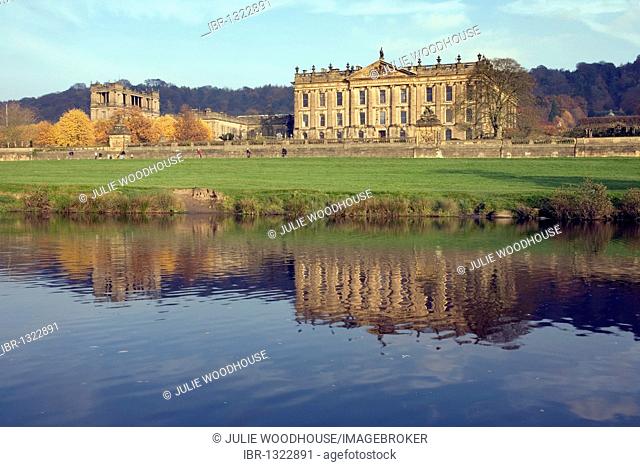 Chatsworth House, Derbyshire, England, United Kingdom, Europe