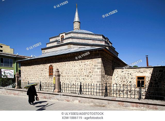 caferiye camii, town of erzurum, eastern anatolia, turkey, asia