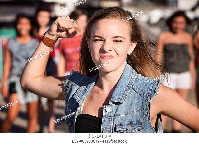 Angry Teenage Girl