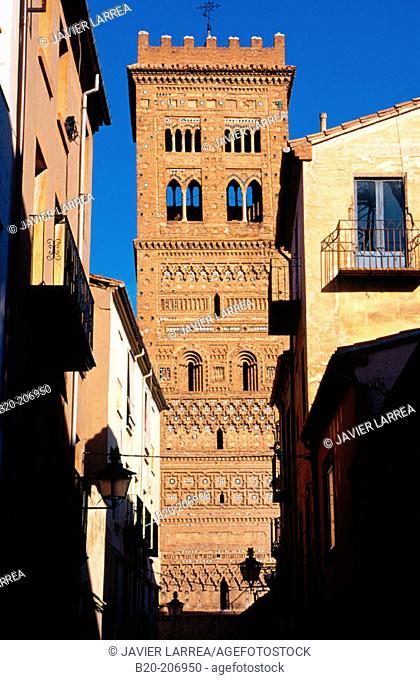 Tower of San Martin in Teruel. Aragon. Spain
