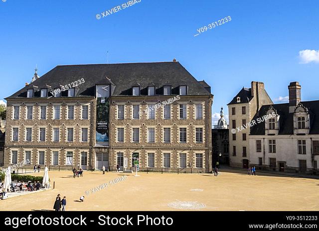 Dukes of Brittany's castle, Nantes, Loire-Atlantique, Pays de la Loire, France