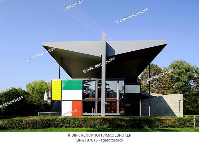 Centre Le Corbusier, Heidi Weber-House, 1967, at Zurichhorn, Zurich, Switzerland, Europe