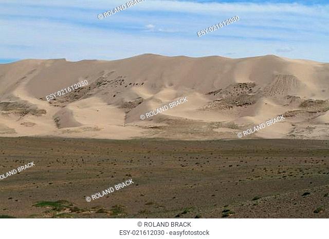 Dünen in der Wüste Gobi Mongolei