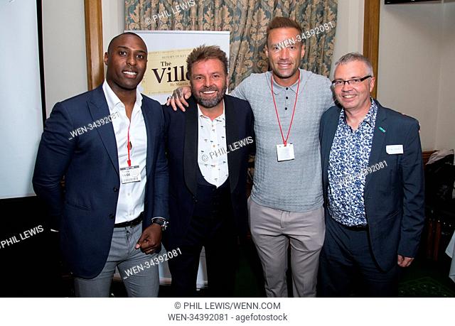 Guests attend the Martin Roberts Foundation Event Featuring: Martin Roberts, Calum Best, Peter Wanless from NSPCC Where: London