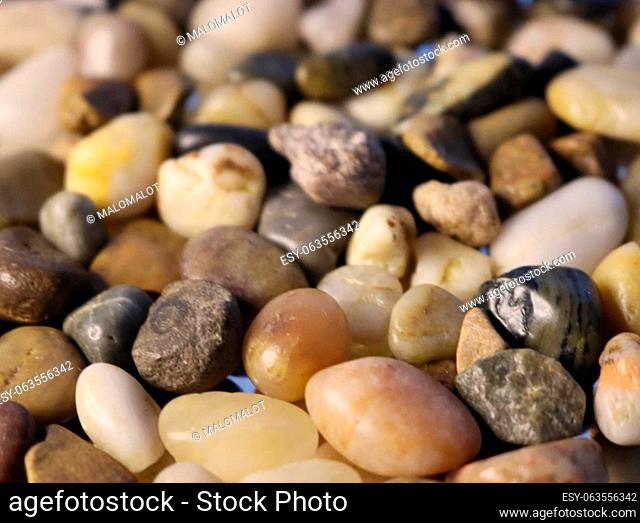 round stones rolled from river for decoration gardens fish tanks pots