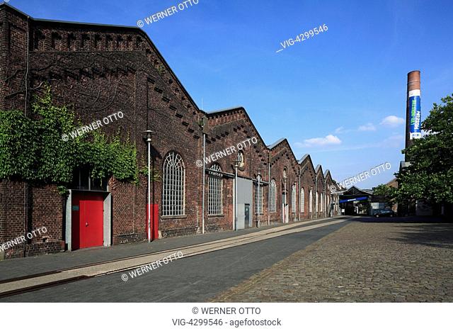 D-Oberhausen, Ruhr area, Lower Rhine, Rhineland, North Rhine-Westphalia, NRW, LVR Industrial Museum, former zinc factory Altenberg, factory hall