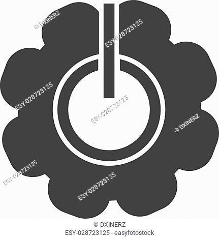 Change, settings, power icon vector image. Can also be used for material design. Suitable for use on web apps, mobile apps and print media