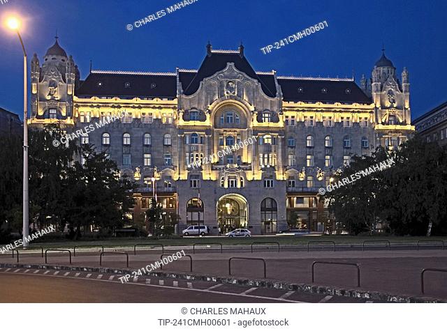 Europe, Hungary, Budapest, the Gresham palace, Four Seasons hotel