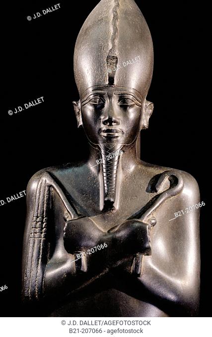 Statue of Osiris. Egyptian Museum. Egypt