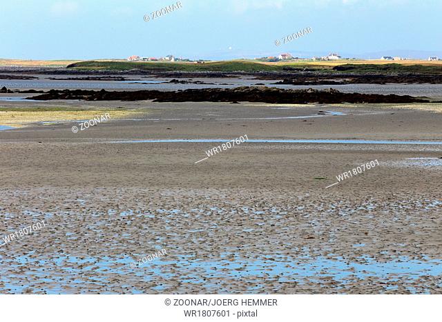 Tidal flats, North Uist, Outer Hebrides, Scotland