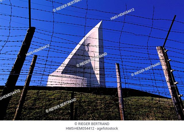 France, Bas Rhin, concentration camp Struthof Natzwiller memorial of deportation