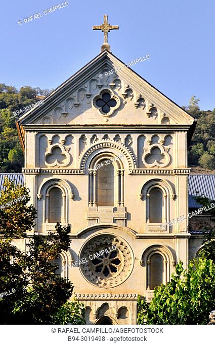 The Council Seminary of La Seu d'Urgell, large building built in 1860, designed by Roman Samsó and promoted by Bishop Josep Caixal