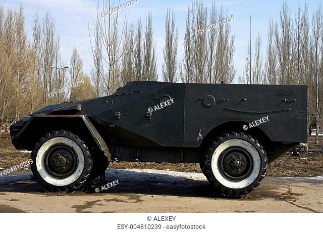 old armoured car