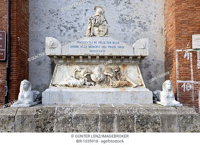 Matteo Wade Memorial, Civitella del Tronto, Abruzzo, Italy, Europe