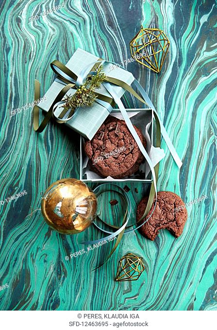 Christmas Gifts: Chocolate cookies
