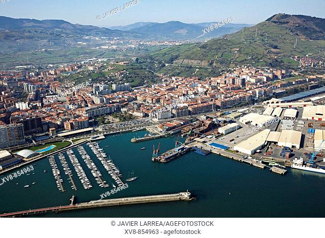 Santurtzi, Port of Bilbao, Biscay, Basque Country, Spain