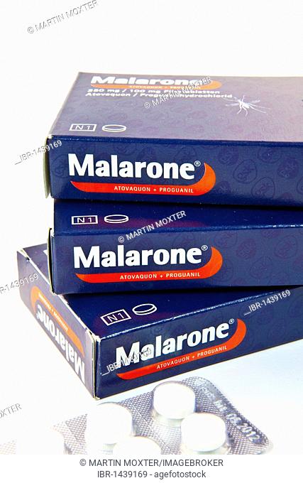 Anti-malarial drug Malarone