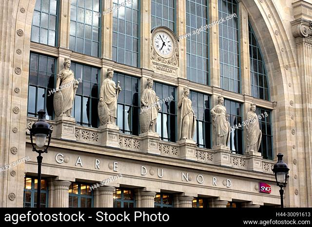 Gare du Nord, Railway Station, Paris, France