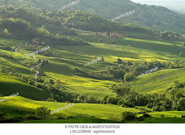 Italy Landscape near Volterra