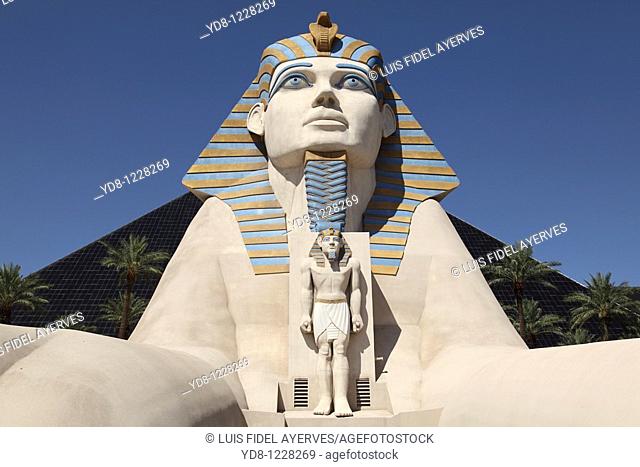 Sphinx at Luxor Hotel, Las Vegas, Nevada, USA