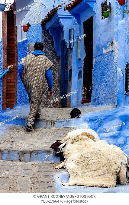 Street Life In The Medina, Chefchaouen, Morocco