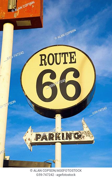 USA  New Mexico  Route 66  Santa Rosa  The Route 66 Restaurant