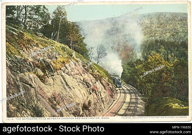 Between Chester and Huntington, Berkshire Hills, Mass. Detroit Publishing Company postcards 13000 Series. Date Issued: 1898 - 1931 Place: Detroit Publisher:...