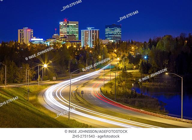 Anchorage (officially called the Municipality of Anchorage) is a unified home rule municipality in the southcentral part of the U. S. state of Alaska